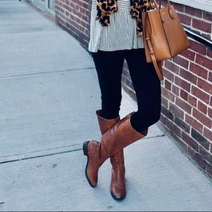 Sam Edelman "Penny" whisky leather riding boots 5